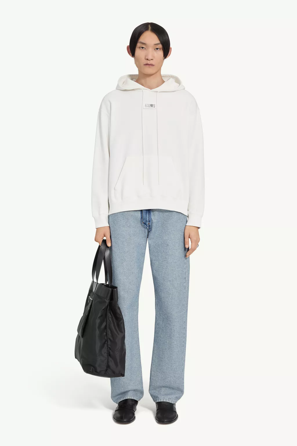 Men's Cotton Numeric Hoodie | MM6