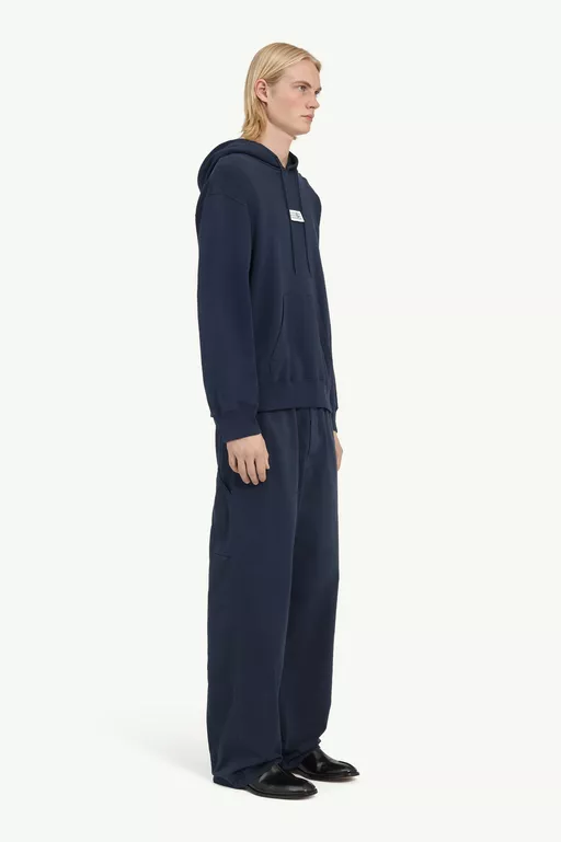 Unbrushed cotton hoodie - Sweatshirts