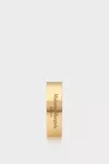 Gold - Breiter Logo Ring