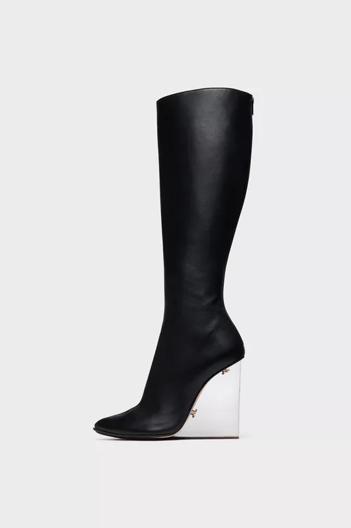 Tabi Claw Plexi Long Boots - Boots