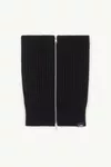 Black - Wool neck warmer