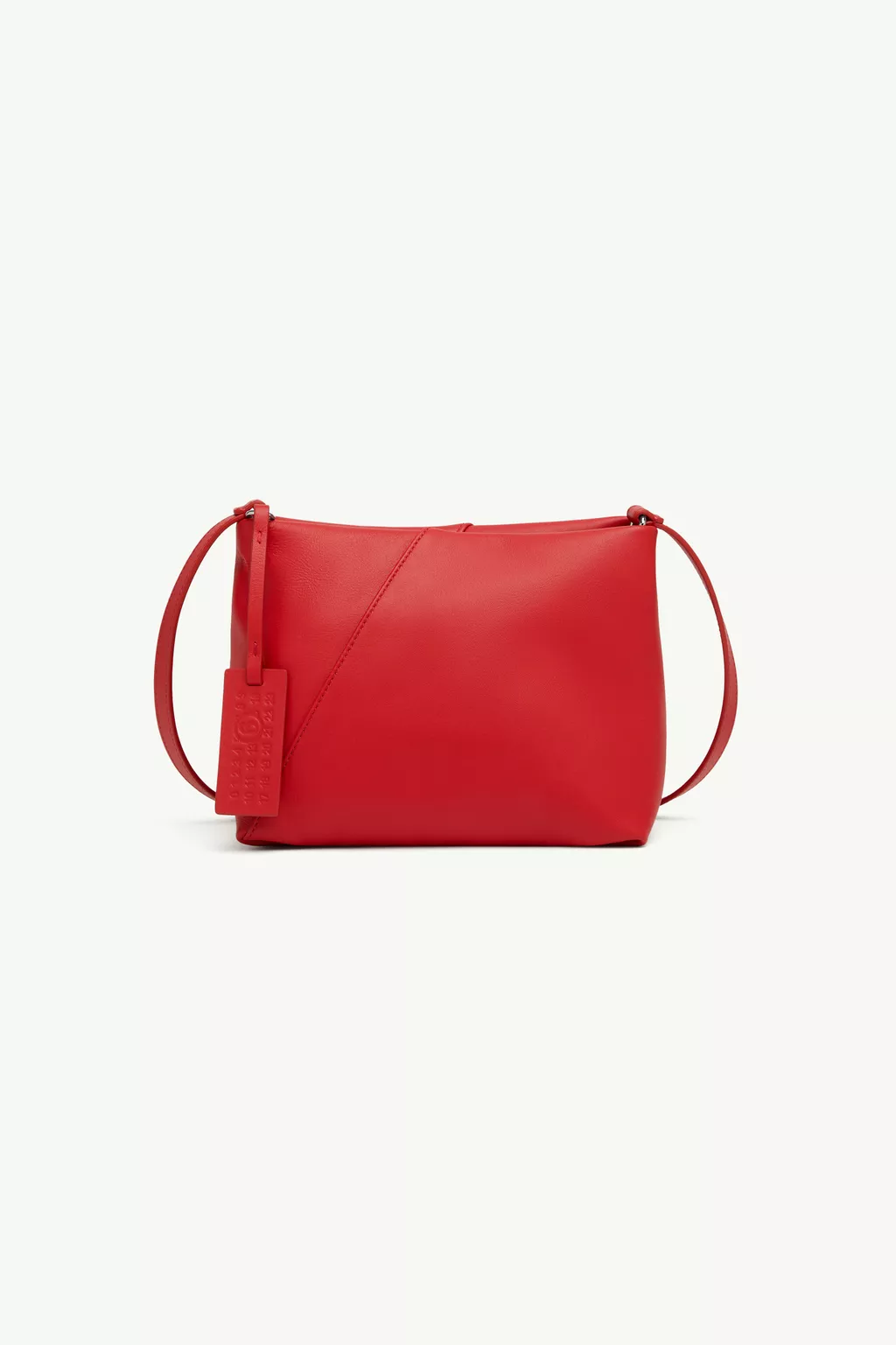 Red Japanese shoulder bag | MM6 Official
