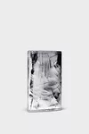 Silver - Broken mirror keyring wallet