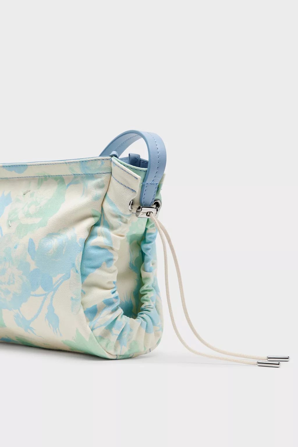 Light Blue Drawstring Shoulder Bag | Maison Margiela Official