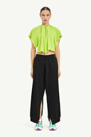 Slit Sleeve Over Sweat main image 0