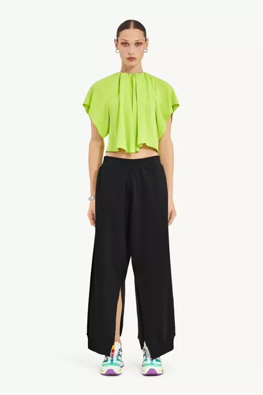 Side Slit Sweat Trousers - Pants