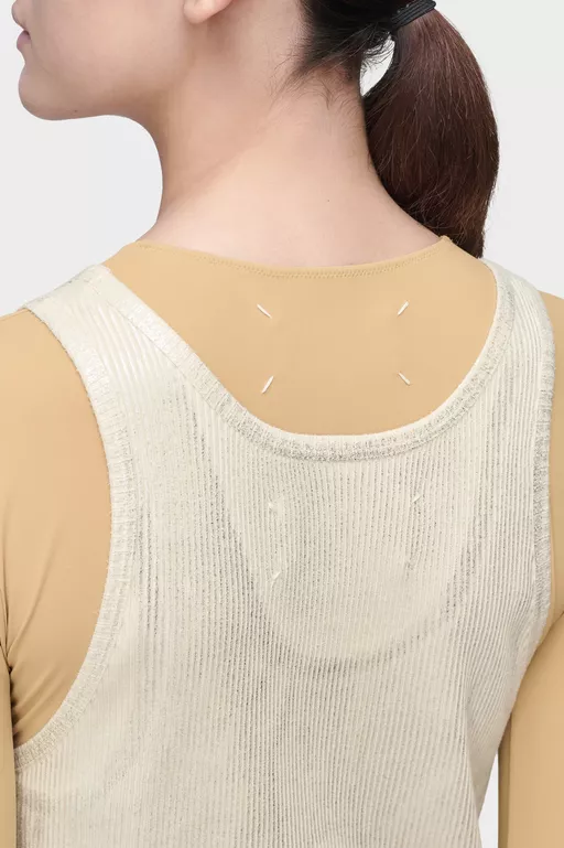 Silver Print Tank Top - Tops