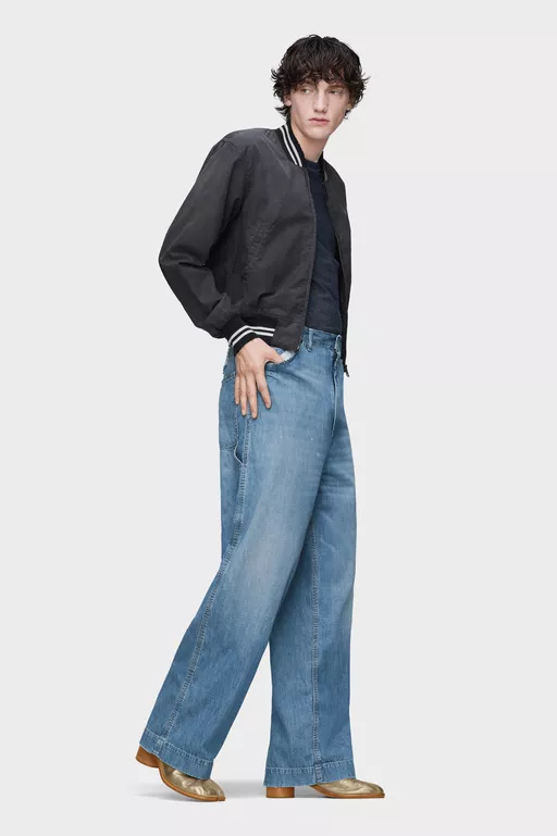 Wide-leg jeans - Pants