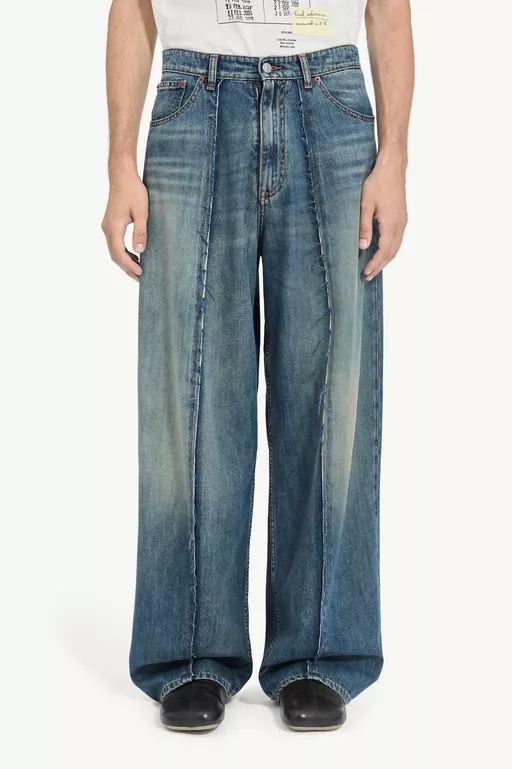 Jeans mit weitem Bein - Jeans