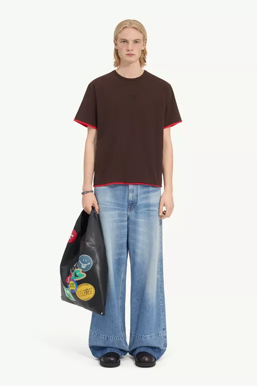 Reversible cotton T-shirt - T-shirts
