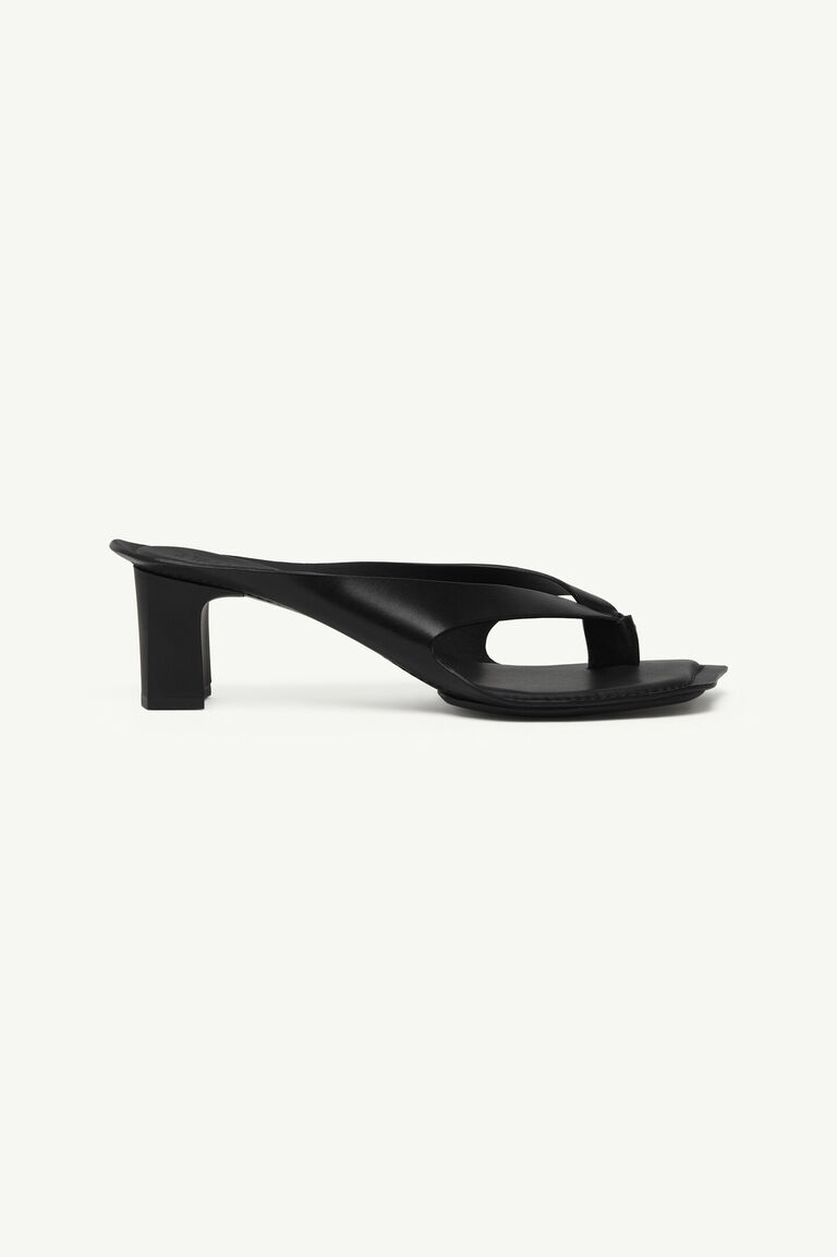 Anatomic leather flip flop mules - Sandals