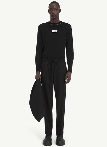 Tailoring wool trousers