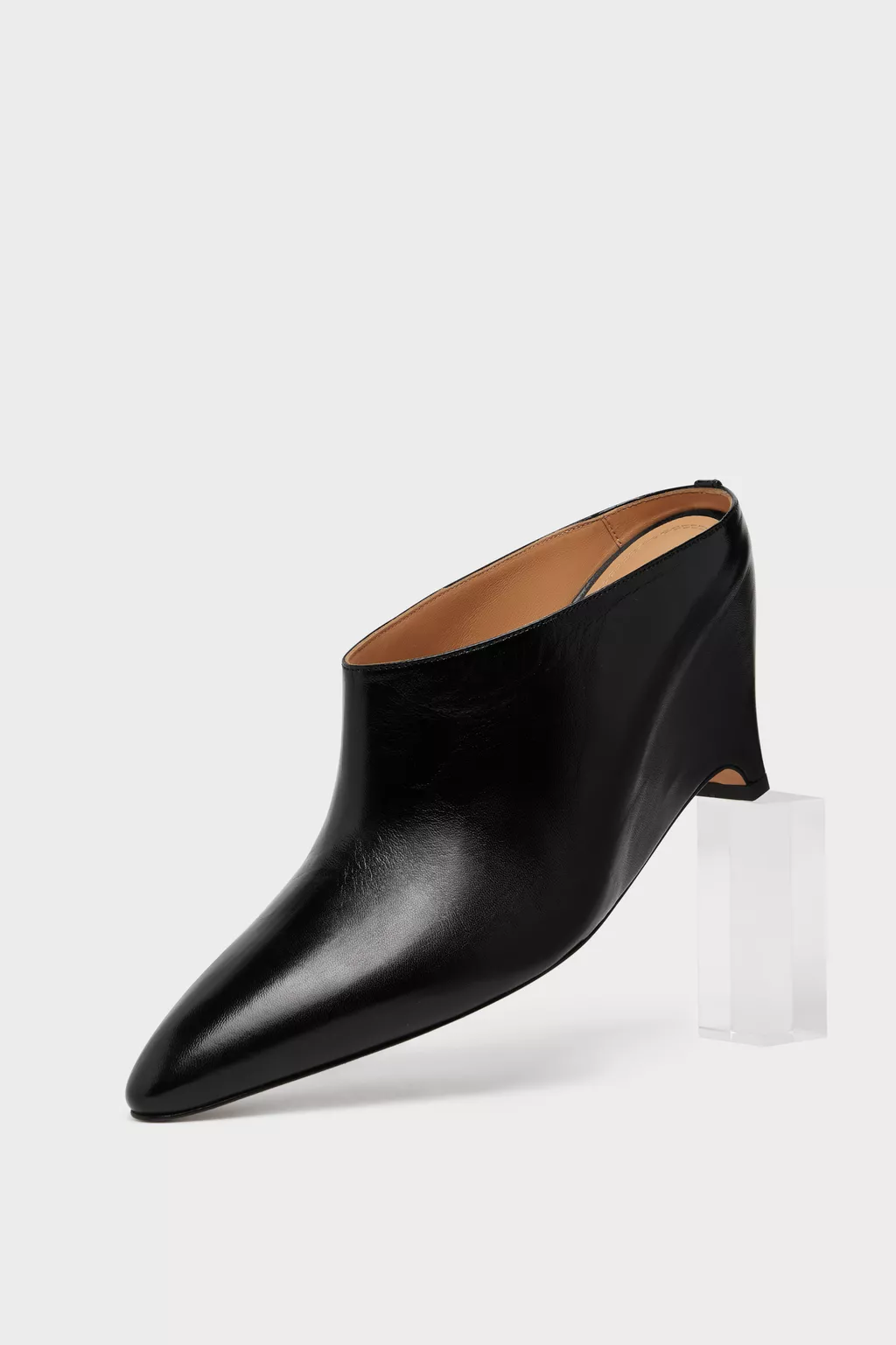 Black Heel-less Mule | Maison Margiela Official