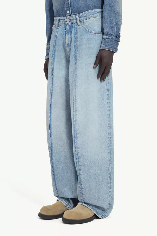 Jeans a gamba larga - Jeans