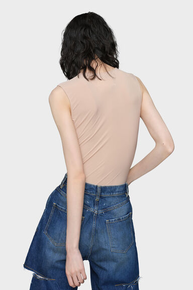Technical jersey sleeveless bodysuit - Bodies - Image 3
