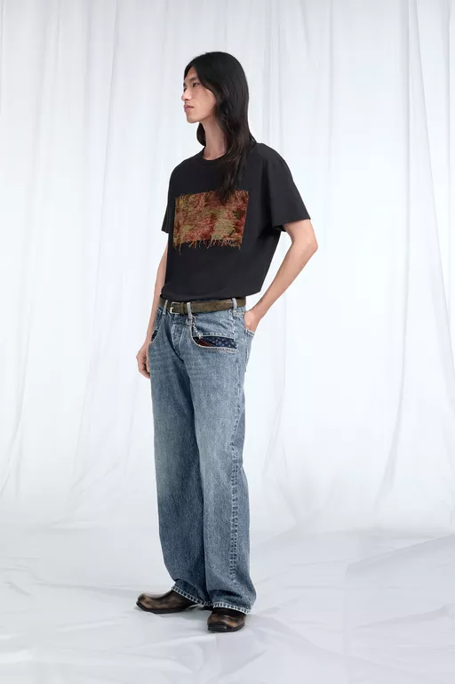Jeans aus Stonebleached-Denim - Jeans