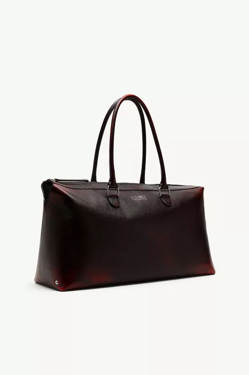 Bauletto weekend bag crackled leather - Travelling Bag