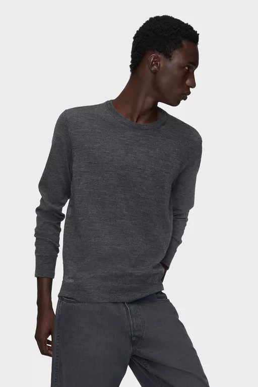 Wool-blend patch sweater - Knitwear