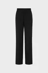 Black - Wool trousers
