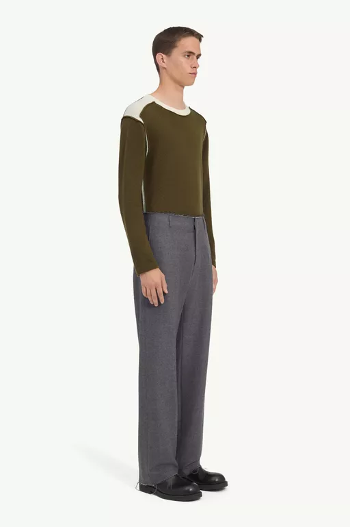 Pantaloni sartoriali in lana - Pantaloni