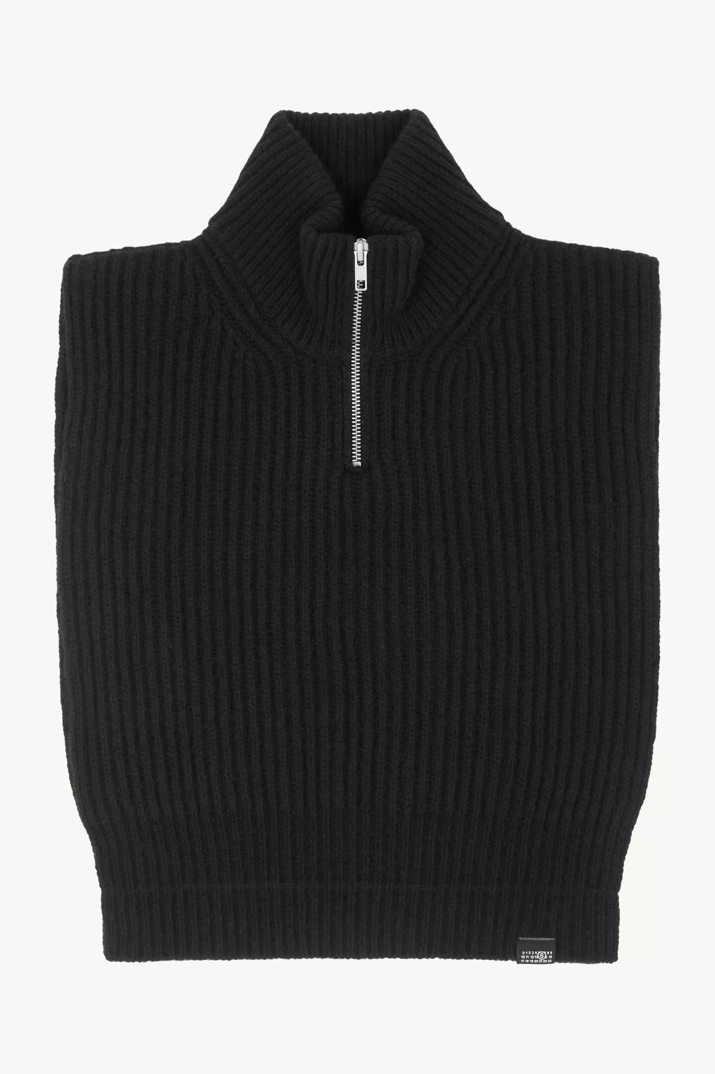 Black Wool Sweater Vest | Maison Margiela Official