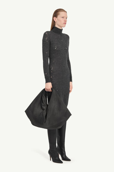 Turtleneck dress - Midi Dress - Image 2