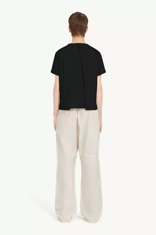 Back Pleat T-shirt - T-shirts