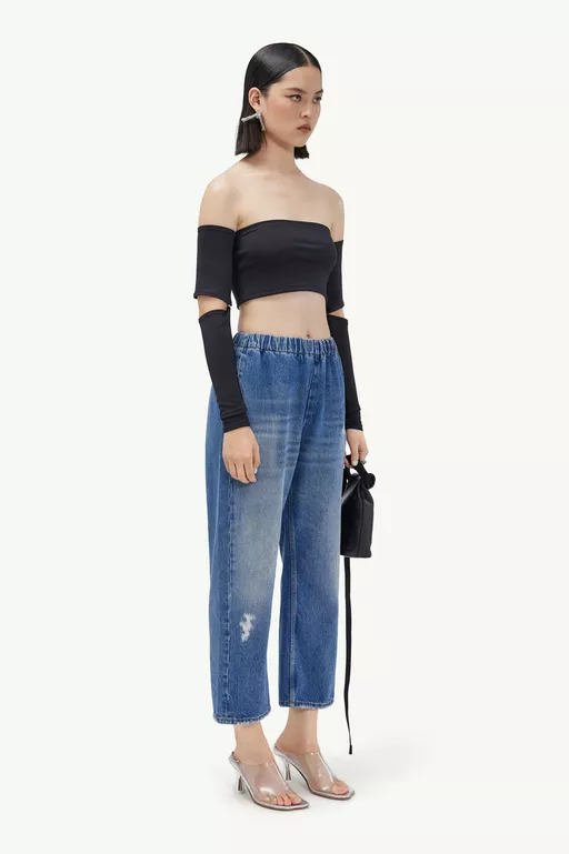 High waist jeans - Pants