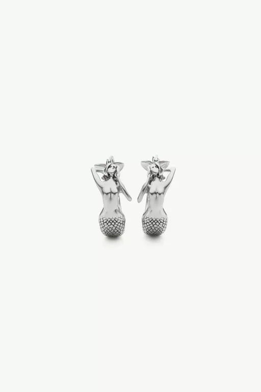 Mermaid Hoop Earrings - Earrings