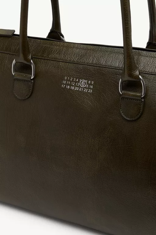 Bauletto weekend bag crackled leather - Travelling Bag