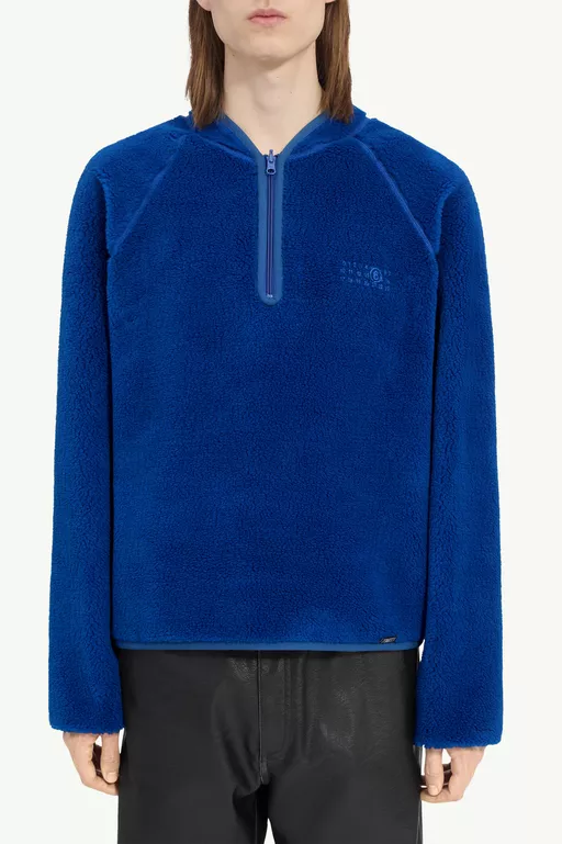 Reversible teddy fleece sweatshirt - Sweatshirts