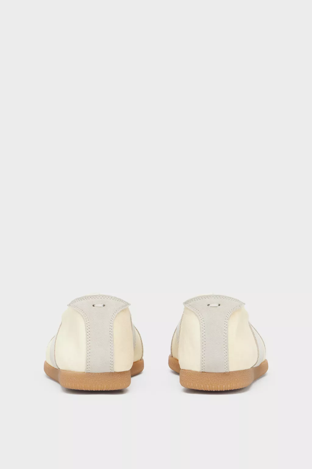 White Replica Soft Laced Ballet | Maison Margiela Official