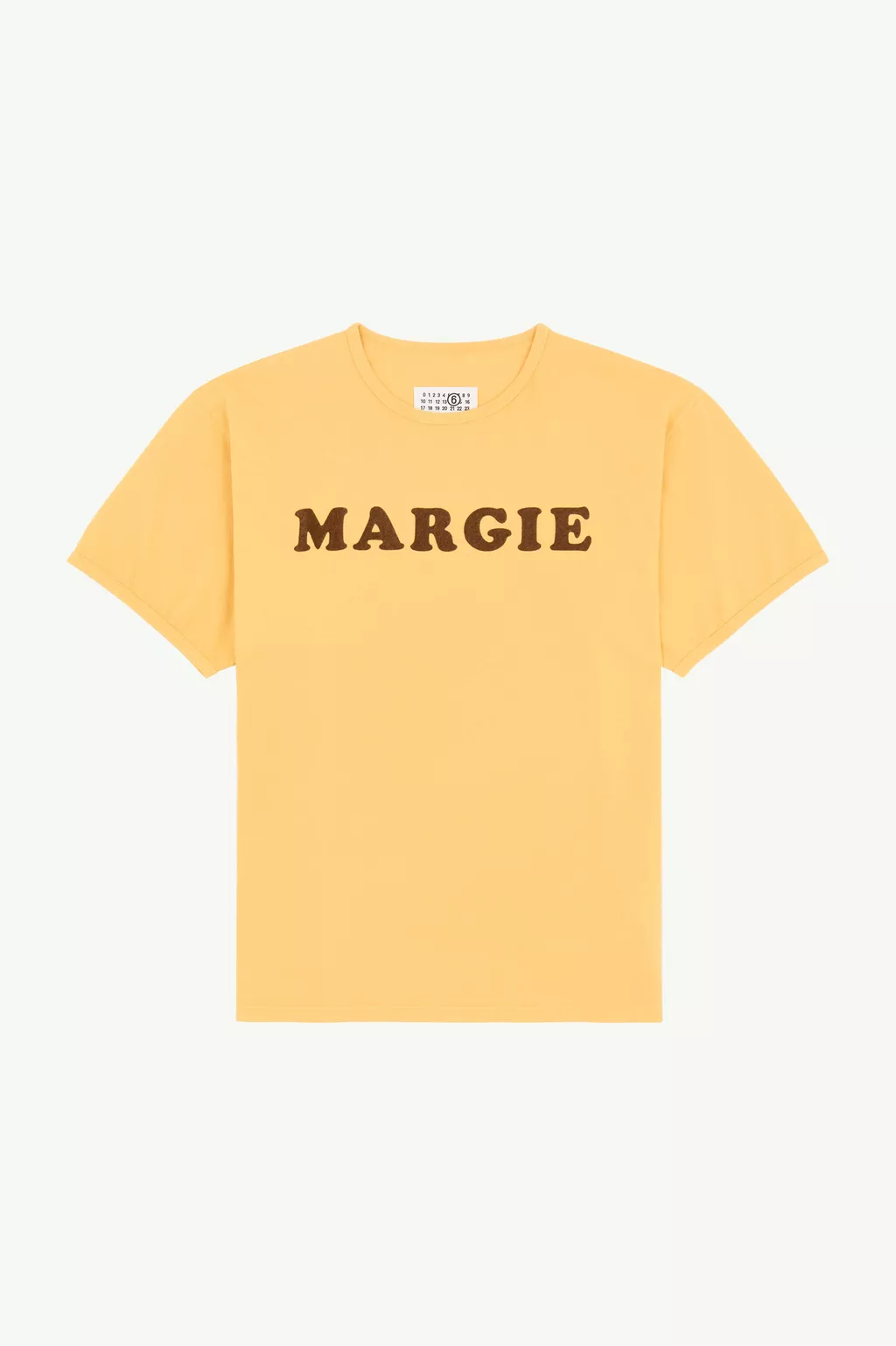 Yellow Vintage Jersey T-Shirt | MM6 Official