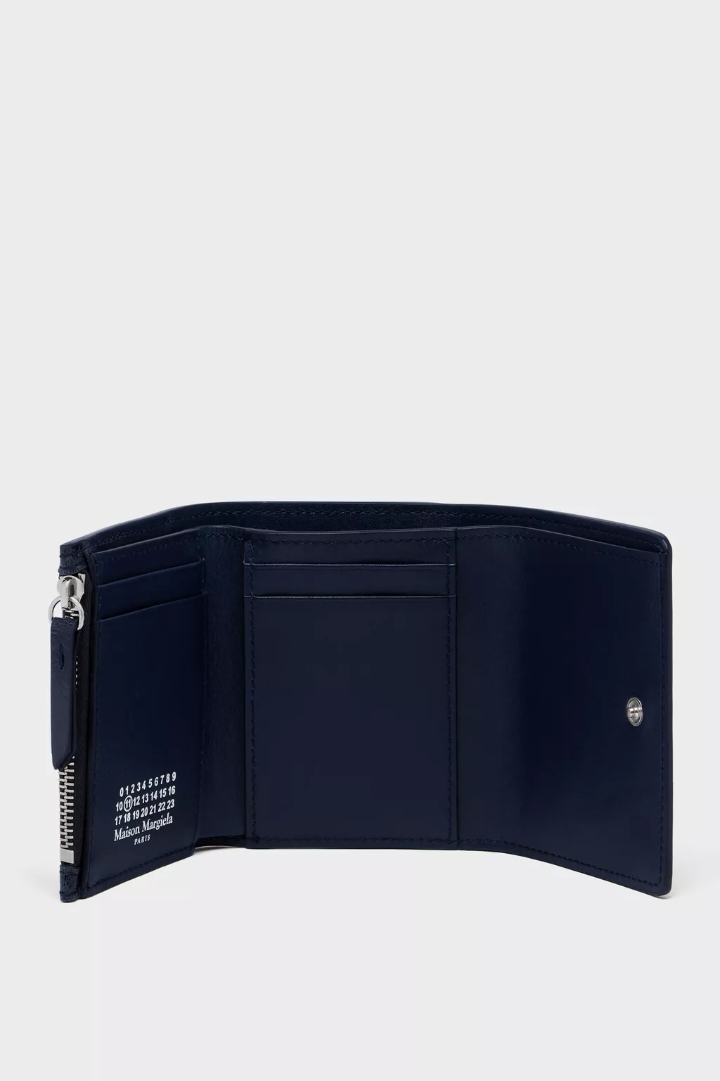 4ステッチ 三つ折り ウォレット ブルー | Maison Margiela公式