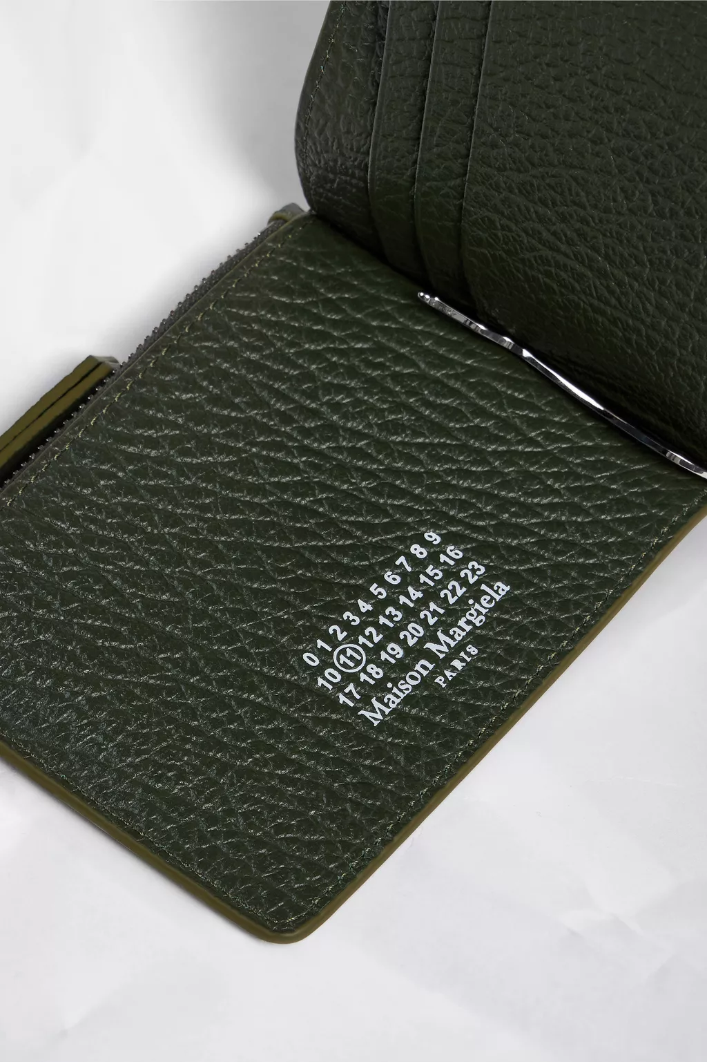 4ステッチ 二つ折り ウォレット グリーン | Maison Margiela公式