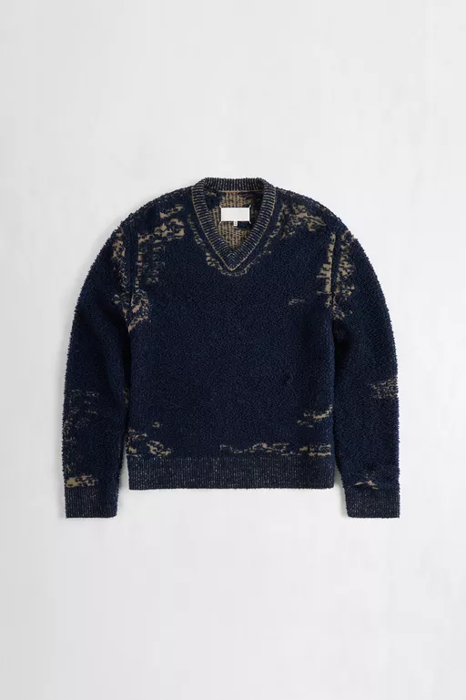 Acid Knit Sweater - V-neck