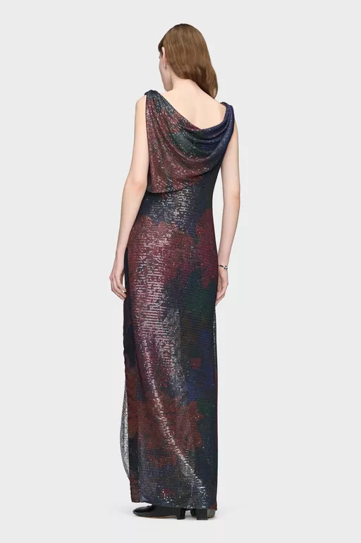Sequined Maxi Dress - Maxi Dress