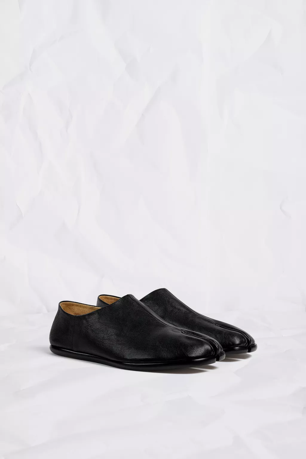 Maison Margiela Tabi バブーシュ　43 ブラック　裏張り済 タビ」バブーシュ ブラック | Maison Margiela公式