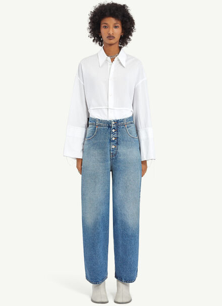 Light Blue Denim Trousers