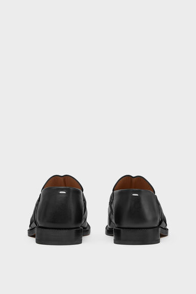 RayBelle Loafers - Black Silky Leather