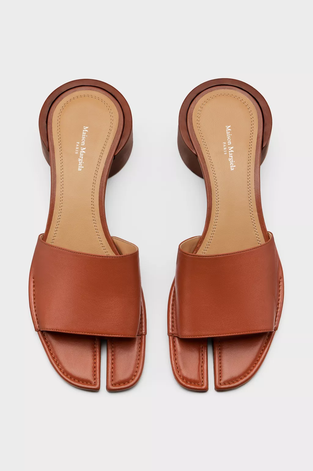 Cognac Tabi Mule | Maison Margiela Official