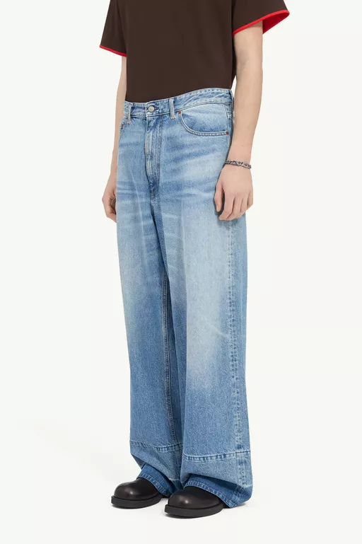 Jeans a gamba larga - Jeans