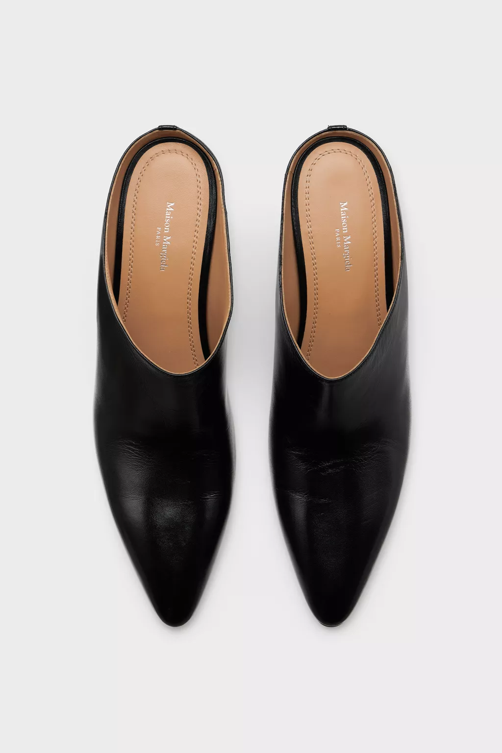 Black Heel-less Mule | Maison Margiela Official