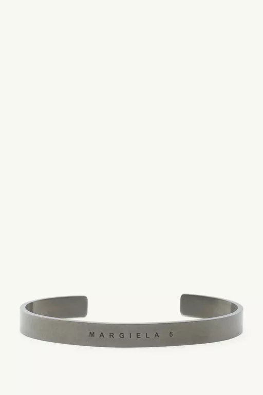 Minimal logo thin bracelet