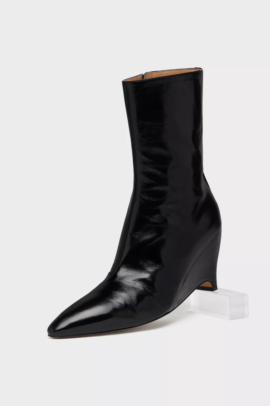 margiela×　ブーツ Black Heel-Less Ankle Boot | Maison Margiela Official