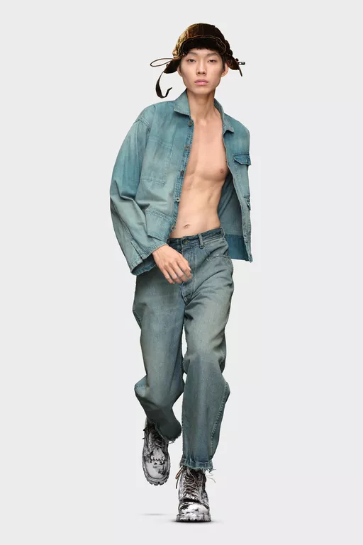 Distressed jeans - Denim