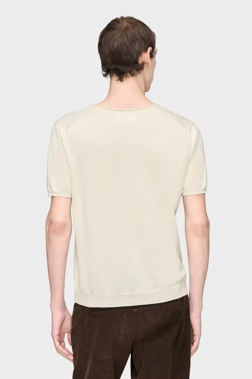 Cotton V-Neck Top - V-neck