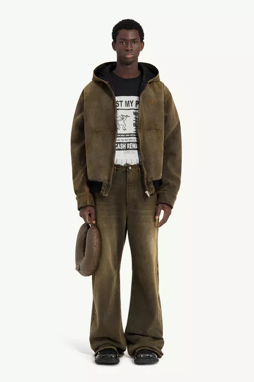 Hooded denim jacket - Jackets