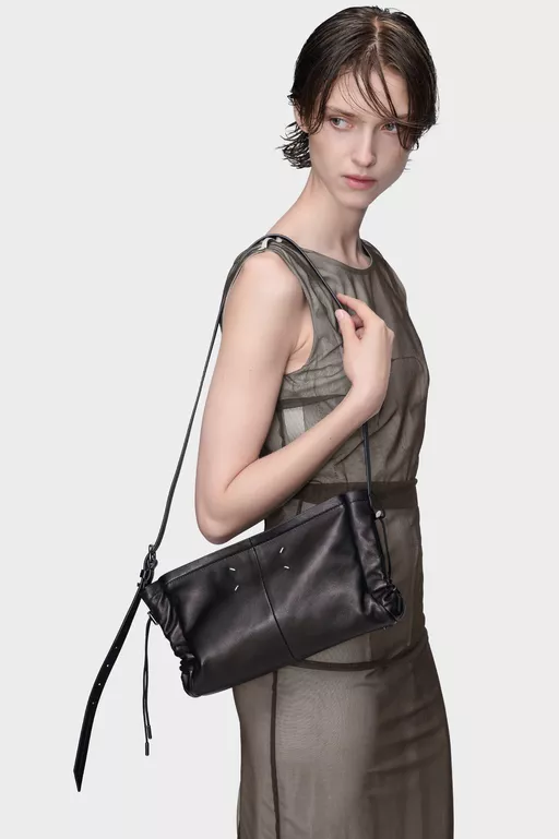 Drawstring Shoulder Bag - Shoulder Bags