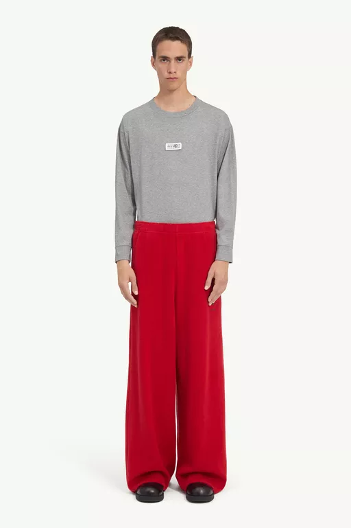 Brushed fleece cotton sweatpant